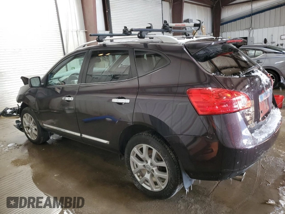 2013 Nissan Rogue SL with VIN JN8AS5MV2DW131696, listed as a Copart auction lot 45771665 with 86,077 mi miles and Salvage Title. Bid and sale history available at DreamBid. Image 2.