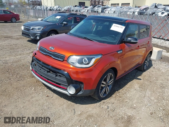2018 Kia Soul ! with VIN KNDJX3AAXJ7553501, listed as a IAAI auction lot 42066745 with 157,299 mi miles. Bid and sale history available at carsss.com. Image 2.