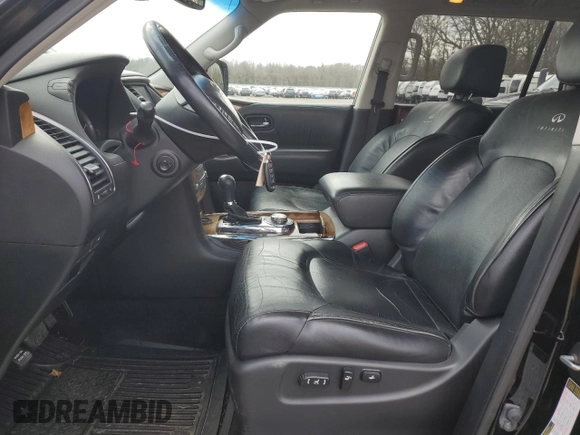 2013 Infiniti QX56 with VIN JN8AZ2NE8D9042688, listed as a Copart auction lot 50520505 with 88,145 mi miles and Salvage Title. Bid and sale history available at DreamBid. Image 7.