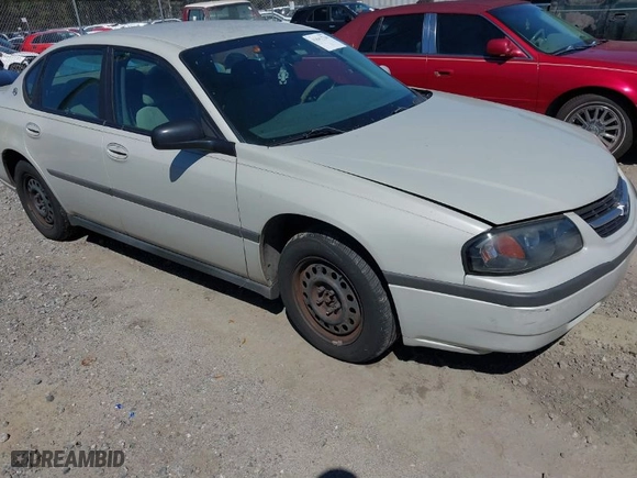 2004 Chevrolet Impala with VIN 2G1WF52E249310976, listed as a IAAI auction lot 41847736 with 296,477 mi miles. Bid and sale history available at carsss.com. Image 1.