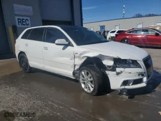 2011 Audi A3 2.0 TDI Premium with VIN WAUBJAFMXBA017906, listed as a Copart auction lot 51302685 with 176,492 mi miles and Salvage Title. Bid and sale history available at carsss.com. Image 4.