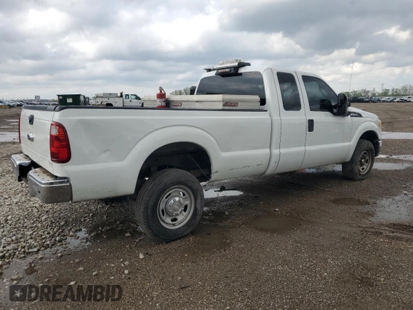 2011 Ford F-250 XL with VIN 1FT7X2A64BEC80083, listed as a Copart auction lot 54929895 with 92,134 mi miles and Salvage title. Bid and sale history available at DreamBid. Image 3.