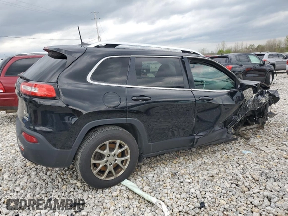 2018 Jeep Cherokee Latitude Plus with VIN 1C4PJMLX6JD618977, listed as a Copart auction lot 55198855 with 186,373 mi miles and Clean Title. Bid and sale history available at DreamBid. Image 3.