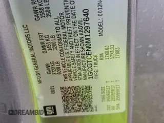 2021 Chevrolet Colorado 4WD LT z VIN 1GCGTCEN0M1297640, wystawiony jako Copart lot #51104065 z przebiegiem 34 641 mil mil oraz Szkoda całkowita • Salvage title. Historia ofert i sprzedaży dostępna na DreamBid. Obrazek 12.