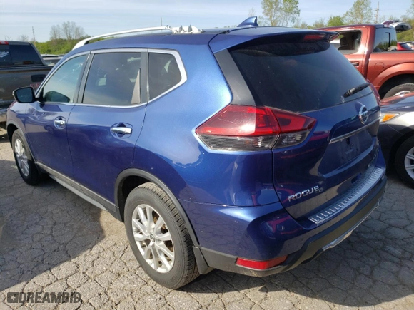 2018 Nissan Rogue S with VIN 5N1AT2MT7JC742385, listed as a Copart auction lot 49710564 with 125,210 mi miles and Salvage Title. Bid and sale history available at carsss.com. Image 2.