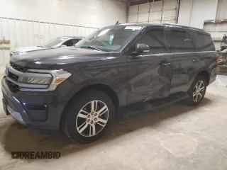 2024 Ford Expedition XLT with VIN 1FMJU1H8XREA23922, listed as a Copart auction lot 52973725 with 14,235 mi miles and Salvage Title. Bid and sale history available at carsss.com. Image 1.