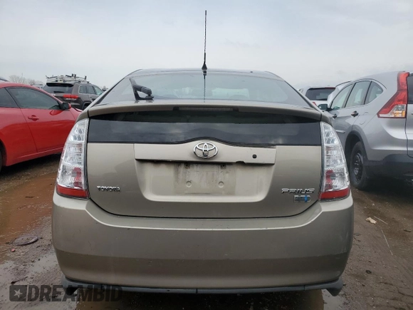2007 Toyota Prius with VIN JTDKB20UX73230137, listed as a Copart auction lot 51629235 with 172,960 mi miles and Salvage Title. Bid and sale history available at carsss.com. Image 6.