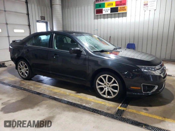 2011 Ford Fusion SE with VIN 3FAHP0HA0BR271516, listed as a Copart auction lot 53030175 with 219,093 mi miles and Salvage Title. Bid and sale history available at DreamBid. Image 4.