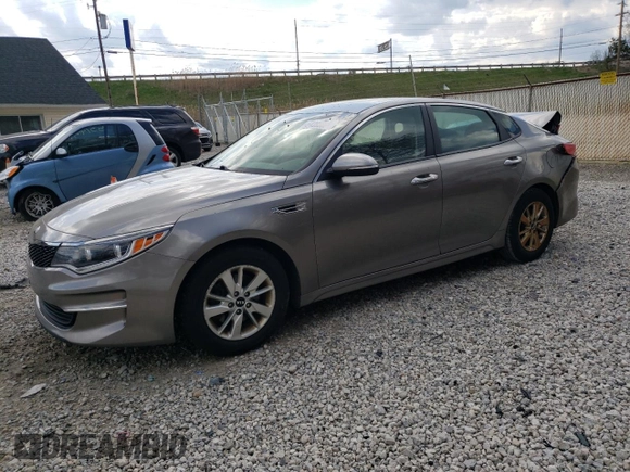 2016 Kia Optima LX z VIN 5XXGT4L34GG098901, wystawiony jako Copart lot #54388685 z przebiegiem 136 223 mil mil oraz Szkoda całkowita • Salvage title. Historia ofert i sprzedaży dostępna na DreamBid. Obrazek 1.