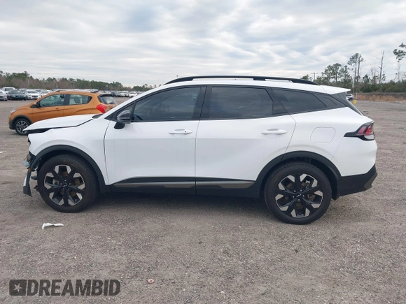 2023 Kia Sportage X-Line with VIN 5XYK6CAFXPG130819, listed as a IAAI auction lot 41420601 with 15,060 mi miles. Bid and sale history available at carsss.com. Image 14.