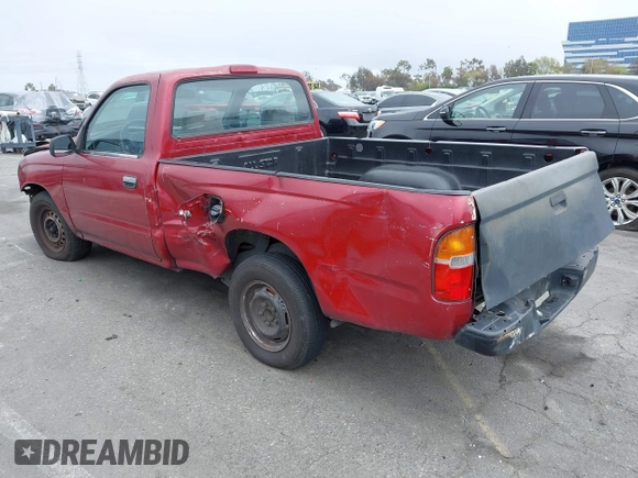 1998 Toyota Tacoma with VIN 4TANL42N0WZ136531, listed as a IAAI auction lot 41813971 with 354,777 mi miles. Bid and sale history available at carsss.com. Image 3.