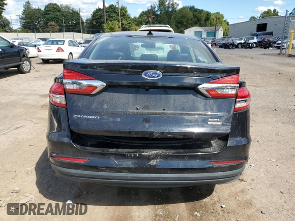 2020 Ford Fusion Hybrid SEL with VIN 3FA6P0MU4LR139285, listed as a Copart auction lot 71680004 with 102,344 mi miles and Salvage Title. Bid and sale history available at carsss.com. Image 4.