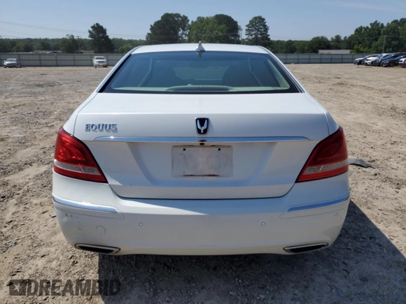 2013 Hyundai Equus Ultimate with VIN KMHGH4JH6DU059194, listed as a Copart auction lot 60420895 with 169,898 mi miles and Clean title. Bid and sale history available at DreamBid. Image 6.
