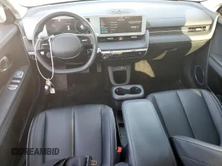 2023 Hyundai Ioniq 5 SEL with VIN KM8KNDAF3PU142975, listed as a Copart auction lot 53334005 with 33,244 mi miles and Salvage title. Bid and sale history available at DreamBid. Image 8.