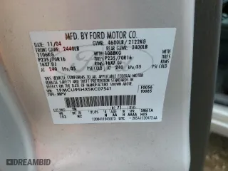 2005 Ford Escape Hybrid with VIN 1FMCU95HX5KC07541, listed as a Copart auction lot 84209534 with 187,074 mi miles and Clean Title. Bid and sale history available at carsss.com. Image 12.