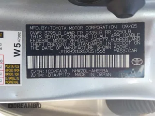 2005 Toyota Prius z VIN JTDKB20UX57051568, wystawiony jako IAAI lot #42318318 z przebiegiem 138 487 mil mil oraz . Historia ofert i sprzedaży dostępna na DreamBid. Obrazek 9.