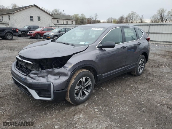 2021 Honda CR-V LX with VIN 2HKRW2H28MH625262, listed as a Copart auction lot 52535945 with 32,803 mi miles and Salvage Title. Bid and sale history available at carsss.com. Image 1.