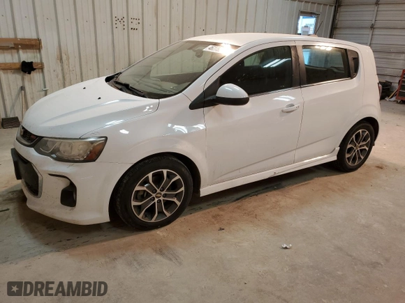 2017 Chevrolet Sonic LT with VIN 1G1JD6SH5H4101451, listed as a Copart auction lot 46279215 with 136,172 mi miles and Clean Title. Bid and sale history available at carsss.com. Image 1.