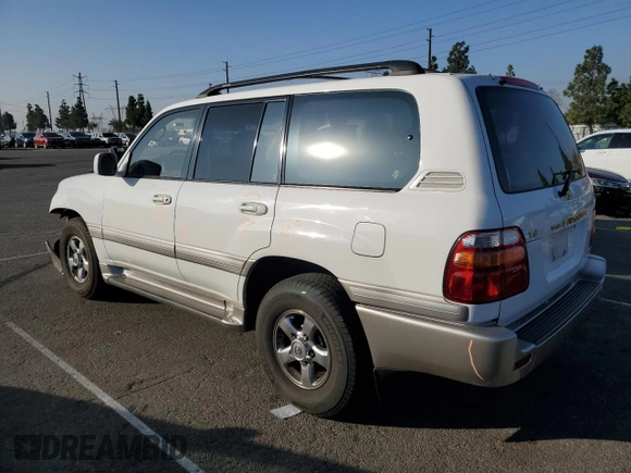 2002 Toyota Land Cruiser z VIN JTEHT05J022020635, wystawiony jako Copart lot #80284764 z przebiegiem Nie podano mil oraz Szkoda całkowita • Salvage title. Historia ofert i sprzedaży dostępna na DreamBid. Obrazek 2.