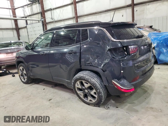 2018 Jeep Compass Limited with VIN 3C4NJDCB9JT499635, listed as a Copart auction lot 45642455 with 77,961 mi miles and Salvage Title. Bid and sale history available at DreamBid. Image 2.