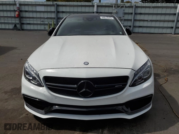 2016 Mercedes-Benz C 63 S AMG with VIN 55SWF8HB4GU116325, listed as a Copart auction lot 44614595 with 89,022 mi miles and Salvage title. Bid and sale history available at DreamBid. Image 5.