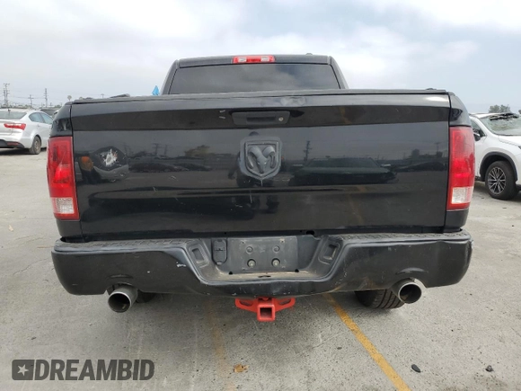2012 Ram 1500 Express with VIN 1C6RD6KT4CS156807, listed as a Copart auction lot 62300235 with 176,960 mi miles and Salvage title. Bid and sale history available at DreamBid. Image 6.