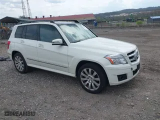 2012 Mercedes-Benz GLK-Class GLK 350 with VIN WDCGG8HB4CF863801, listed as a IAAI auction lot 42000502 with 268,732 mi miles. Bid and sale history available at carsss.com. Image 1.