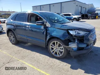 2020 Ford Edge Titanium z VIN 2FMPK4K92LBB47043, wystawiony jako Copart lot #46336085 z przebiegiem 13 733 mil mil oraz Szkoda całkowita • Salvage title. Historia ofert i sprzedaży dostępna na DreamBid. Obrazek 4.