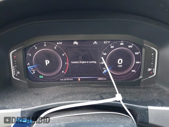 2021 Volkswagen Atlas SEL with VIN 1V2BR2CAXMC522670, listed as a IAAI auction lot 42110724 with 58,802 mi miles and . Bid and sale history available at DreamBid. Image 7.