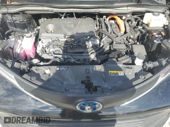 2024 Toyota Sienna LE with VIN 5TDKSKFC0RS114798, listed as a Copart auction lot 48045455 with 26,350 mi miles and Salvage Title. Bid and sale history available at carsss.com. Image 12.