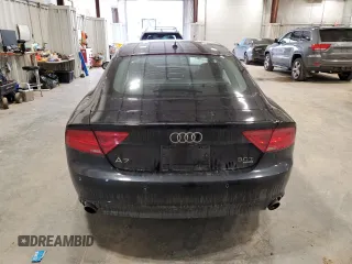2015 Audi A7 3.0 Premium Plus with VIN WAUWGAFC5FN007063, listed as a Copart auction lot 47376845 with 168,290 mi miles and Non Repairable. Bid and sale history available at carsss.com. Image 6.