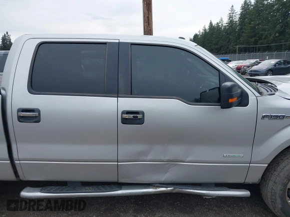 2012 Ford F-150 XL with VIN 1FTFW1ET7CFA72882, listed as a IAAI auction lot 41836206 with 115,474 mi miles. Bid and sale history available at carsss.com. Image 13.