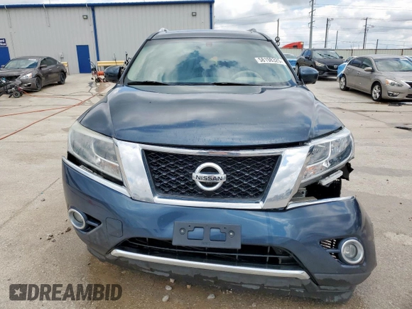 2015 Nissan Pathfinder SV with VIN 5N1AR2MN9FC703515, listed as a Copart auction lot 58198325 with 154,468 mi miles and Salvage title. Bid and sale history available at DreamBid. Image 5.