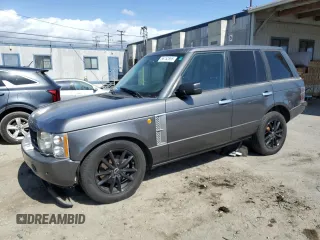 2005 Land Rover Range Rover HSE z VIN SALME11475A189590, wystawiony jako Copart lot #56752865 z przebiegiem 245 817 mil mil oraz Czysty tytuł • Clean title. Historia ofert i sprzedaży dostępna na DreamBid. Obrazek 1.
