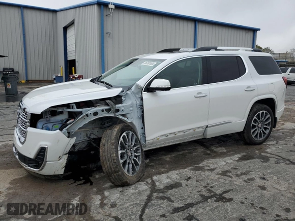 2022 GMC Acadia Denali with VIN 1GKKNPLS4NZ132119, listed as a Copart auction lot 86392404 with 37,404 mi miles and Salvage Title. Bid and sale history available at carsss.com. Image 1.