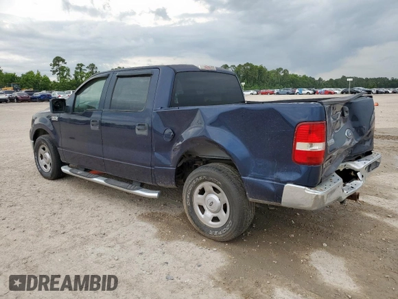 2005 Ford F-150 XLT with VIN 1FTPW12585KF09387, listed as a Copart auction lot 59563175 with 194,153 mi miles and Salvage title. Bid and sale history available at DreamBid. Image 2.