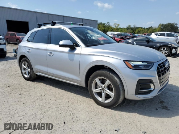 2022 Audi Q5 Premium with VIN WA1ABAFY9N2119785, listed as a Copart auction lot 47014374 with 16,924 mi miles and . Bid and sale history available at DreamBid. Image 4.