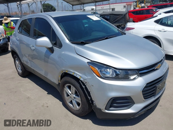 2022 Chevrolet Trax LS with VIN KL7CJKSM5NB542130, listed as a IAAI auction lot 42304634 with 43,670 mi miles and . Bid and sale history available at DreamBid. Image 1.