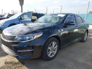 2018 Kia Optima LX with VIN KNAGT4L35J5238723, listed as a IAAI auction lot 41702109 with 66,620 mi miles. Bid and sale history available at carsss.com. Image 16.