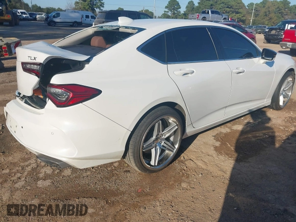 2021 Acura TLX Technology with VIN 19UUB5F42MA014115, listed as a IAAI auction lot 40860740 with Not provided miles and . Bid and sale history available at DreamBid. Image 4.