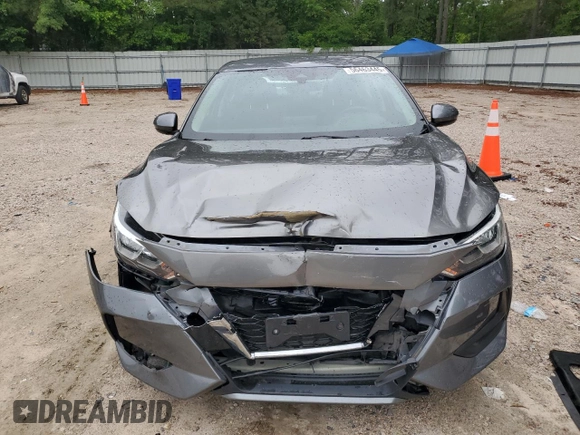 2021 Nissan Sentra SV with VIN 3N1AB8CV2MY296934, listed as a Copart auction lot 56463445 with 43,328 mi miles and Salvage title. Bid and sale history available at DreamBid. Image 5.