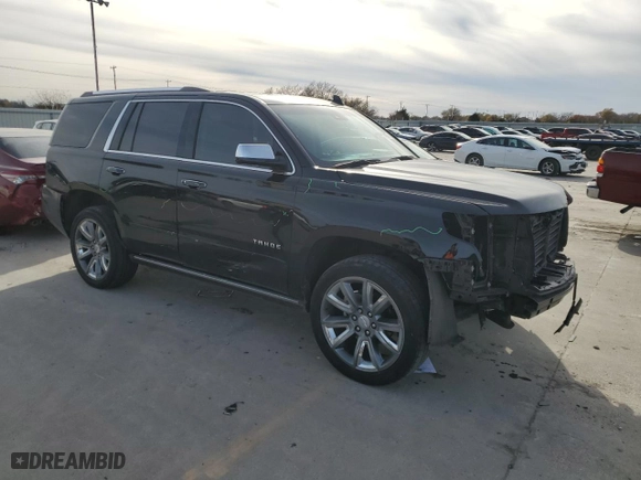 2018 Chevrolet Tahoe Premier with VIN 1GNSCCKC0JR377005, listed as a Copart auction lot 84118024 with 64,102 mi miles and Salvage Title. Bid and sale history available at carsss.com. Image 4.