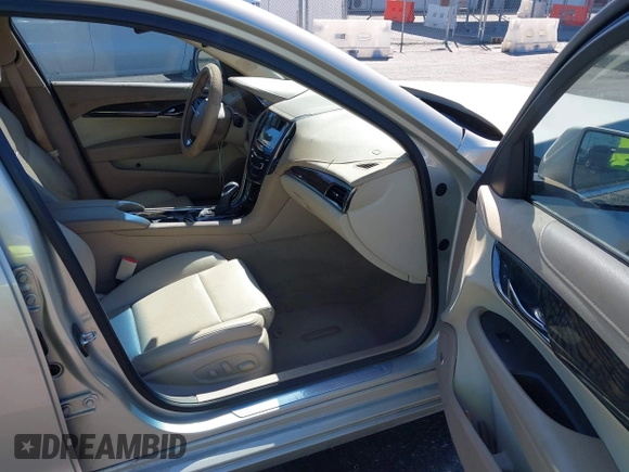 2015 Cadillac ATS Sedan Luxury RWD with VIN 1G6AB5RX4F0140981, listed as a IAAI auction lot 41889433 with 80,466 mi miles. Bid and sale history available at carsss.com. Image 5.
