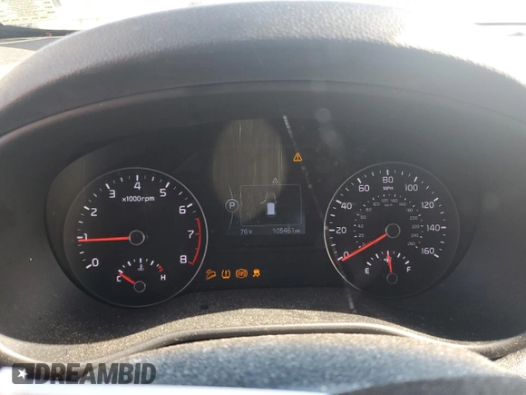 2017 Kia Sportage LX z VIN KNDPMCAC4H7103647, wystawiony jako Copart lot #56745355 z przebiegiem 105 461 mil mil oraz Szkoda całkowita • Salvage title. Historia ofert i sprzedaży dostępna na DreamBid. Obrazek 9.