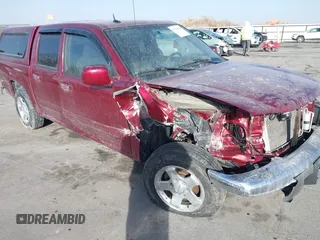 2010 GMC Canyon SLE1 with VIN 1GTDSCD91A8147601, listed as a IAAI auction lot 41700120 with 125,678 mi miles. Bid and sale history available at carsss.com. Image 1.