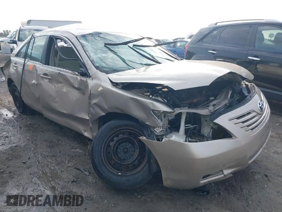 2007 Toyota Camry CE with VIN 4T1BE46K37U582278, listed as a IAAI auction lot 41527423 with 132,123 mi miles. Bid and sale history available at carsss.com. Image 1.