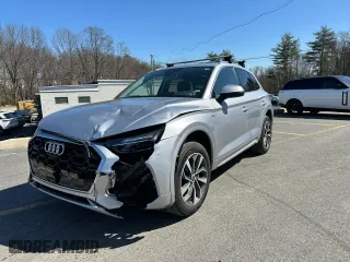 2024 Audi Q5 S line Premium Plus with VIN WA1EAAFY0R2030276, listed as a Copart auction lot 50058525 with 23,918 mi miles and Clean Title. Bid and sale history available at carsss.com. Image 1.