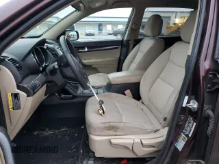 2013 Kia Sorento LX with VIN 5XYKT4A20DG314559, listed as a Copart auction lot 85943334 with 166,771 mi miles and Salvage title. Bid and sale history available at DreamBid. Image 7.