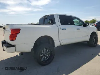 2018 Nissan Titan SV with VIN 1N6AA1E50JN537741, listed as a Copart auction lot 52802675 with 24,626 mi miles and Salvage title. Bid and sale history available at DreamBid. Image 3.