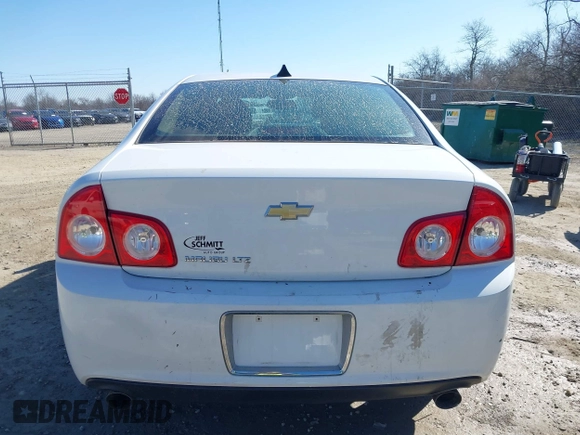 2012 Chevrolet Malibu LTZ with VIN 1G1ZG5E7XCF378648, listed as a IAAI auction lot 41596653 with 172,279 mi miles and . Bid and sale history available at DreamBid. Image 16.
